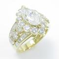 ヴァンクリーフ＆アーペル ダイヤモンドリング 1．58ct・E・IF・マーキスカット25％引き