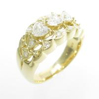 K18YG ダイヤモンドリング10％引き