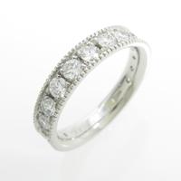 PT ハーフエタニティ ダイヤモンドリング