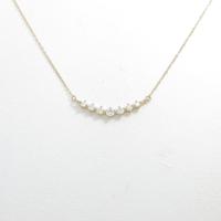 K18PG ダイヤモンドネックレス