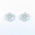 ブルガリ フラワー ダイヤモンドピアス