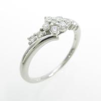 PT フラワー ダイヤモンドリング