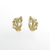 K18YG ダイヤモンドピアス