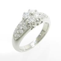 PT フラワー ダイヤモンドリング