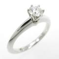 ティファニー クラッシックソリティア リング 0．29ct・H・VVS1・3EXT