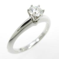 ティファニー クラッシックソリティア リング 0．29ct・H・VVS1・3EXT
