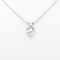 【新品】プラチナダイヤモンドネックレス 0．265ct・E・SI2・VG