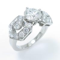 カルティエ ダイヤモンドリング 1．05ct・F・VS1