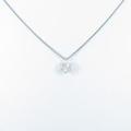 【リメイク】プラチナダイヤモンドネックレス 0．706ct・F・SI2・GOOD