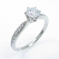 プラチナダイヤモンドリング 0．310ct・D・IF・3EXT・H＆C