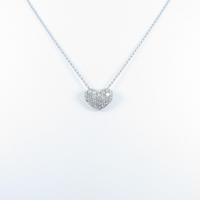 K18WG ダイヤモンドネックレス