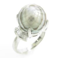 PT クロチョウパールリング