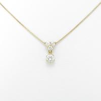 K18YG ダイヤモンドネックレス