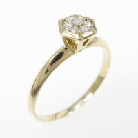 K18YG ダイヤモンドリング