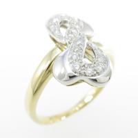 750YG／750WG ハート ダイヤモンドリング