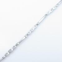 K18WG／K14WG ダイヤモンドブレスレット