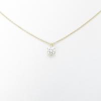 【リメイク】K18YG ダイヤモンドネックレス 0．294ct・D・SI1・3EXT