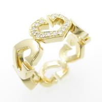 カルティエ Cハート 1P リング