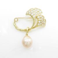 ミキモト イチョウ タンスイパールブローチ10％引き