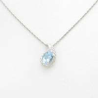 PT アクアマリンネックレス