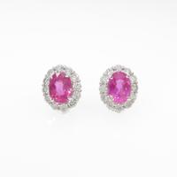 【新品】PT ルビーピアス
