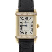 【sdty】カルティエ タンクシノワ YG／2D クォーツ