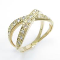 K18YG ダイヤモンドリング