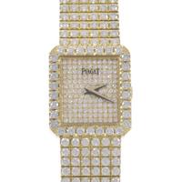 【時計館オープン商品】ピアジェ 83541C626 ライムライト YG／D・ブレスD クォーツ