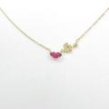 スタージュエリー リップ ルビーネックレス