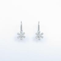 ポンテヴェキオ フラワー ダイヤモンドピアス