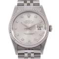 ロレックス 16234G． デイトジャスト SSxWG 自動巻