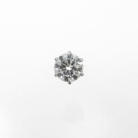 プラチナダイヤモンドピアス 0．306ct・D・VS1・G 片耳