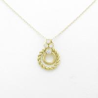 K18YG ダイヤモンドネックレス