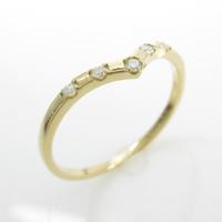 【リメイク】K18YG ダイヤモンドリング5％引き