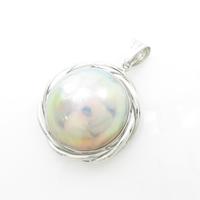 K14WG マベパールペンダント