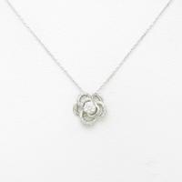 ヴァンドーム ダイヤモンドネックレス 0．147ct・G・VS2・EXT