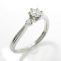 4゜C ダイヤモンドリング 0．206ct・F・VS2・EXT