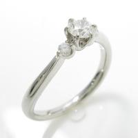 4゜C ダイヤモンドリング 0．206ct・F・VS2・EXT