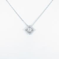 プラチナダイヤモンドネックレス 0．440ct・E・SI2・VG10％引き