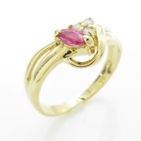 K18YG ルビーリング