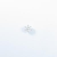 【リメイク】ST／プラチナダイヤモンドピアス 0．611ct・G・I1・VG 片耳