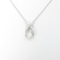 【リメイク】プラチナダイヤモンドネックレス 0．319ct・E・SI2・VG