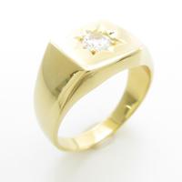 K18YG ダイヤモンドリング