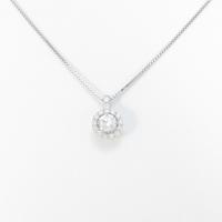 【新品】プラチナダイヤモンドネックレス 0．322ct・E・SI2・GOOD
