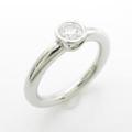 ティファニー ビゼット リング 0．22ct・H・VS1・3EXT