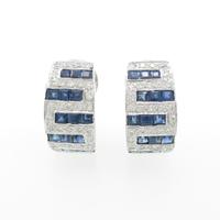 750WG サファイヤピアス