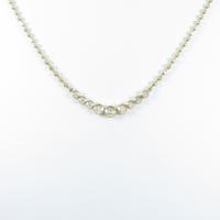 K18YG ダイヤモンドネックレス