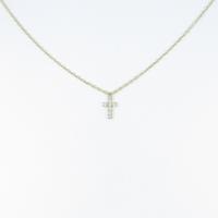 アーカー クロスパヴェ ネックレス