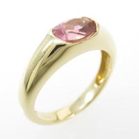 K18YG トルマリンリング