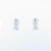 ポンテヴェキオ ハート ダイヤモンドピアス